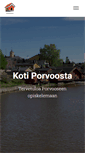 Mobile Screenshot of porvoonopiskelija-asunnot.fi